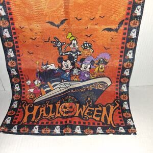 Halloween Table Runner Disney Mickey And Friends Orange 13×70 Yacht